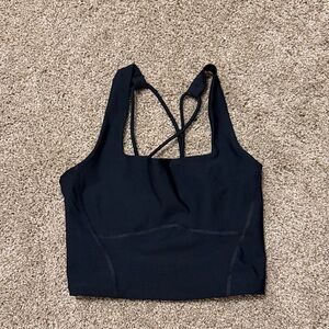Abercrombie longline sports bra